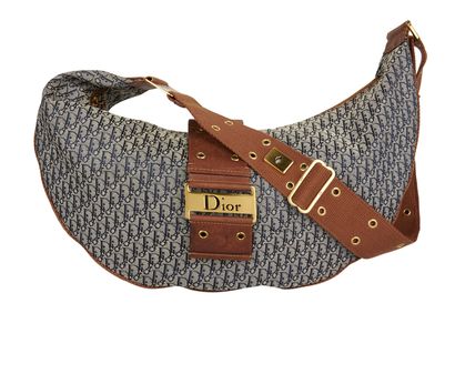 HB - Christian Dior Trotter Street Chic Hobo, front view
